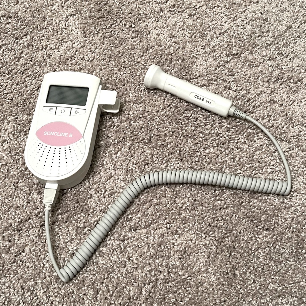 Fetal Doppler for Baby’s Heartbeat ❤️
